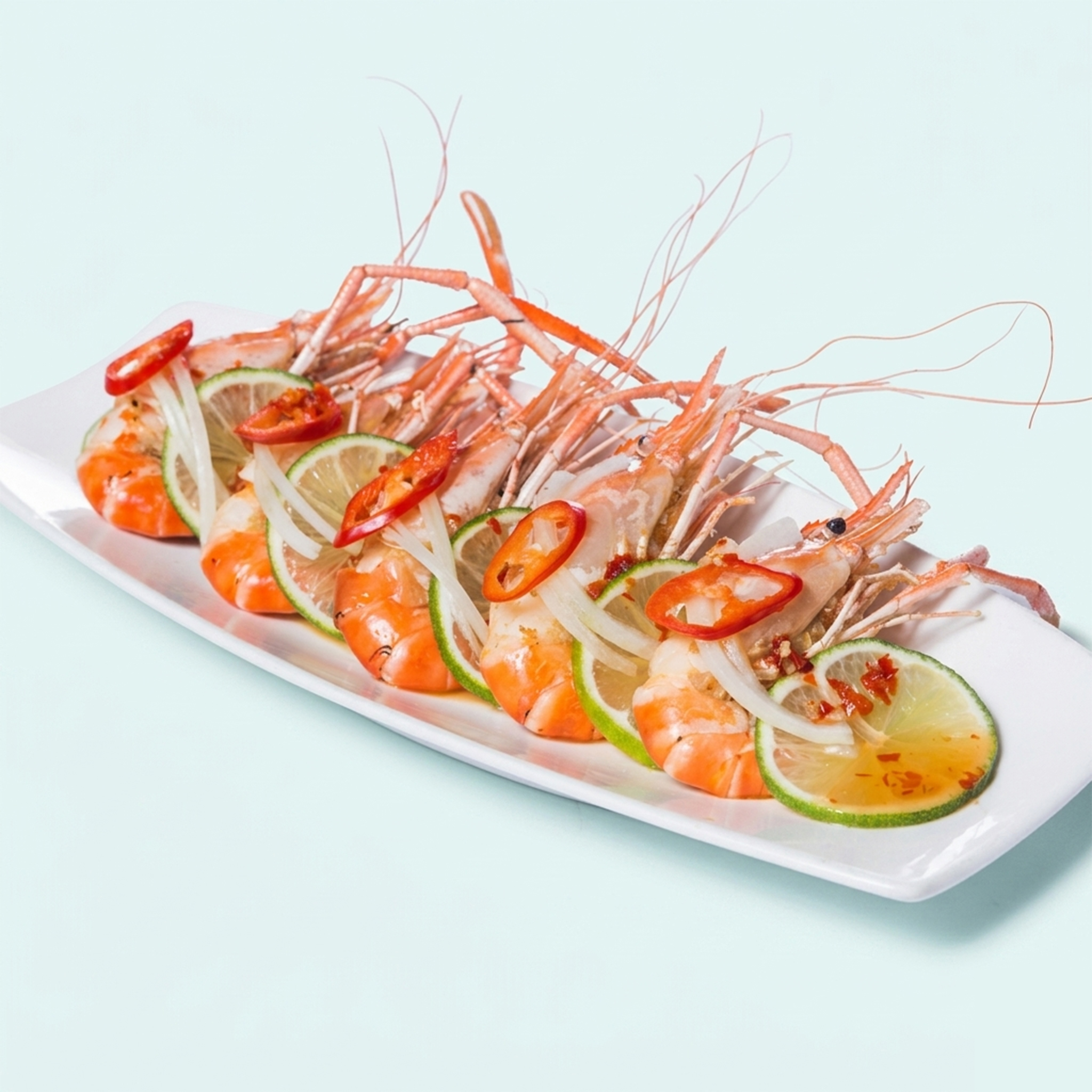 Süßwasser-Riesengarnele, Giant Freshwater Prawn, Giant River Prawn (engl.)